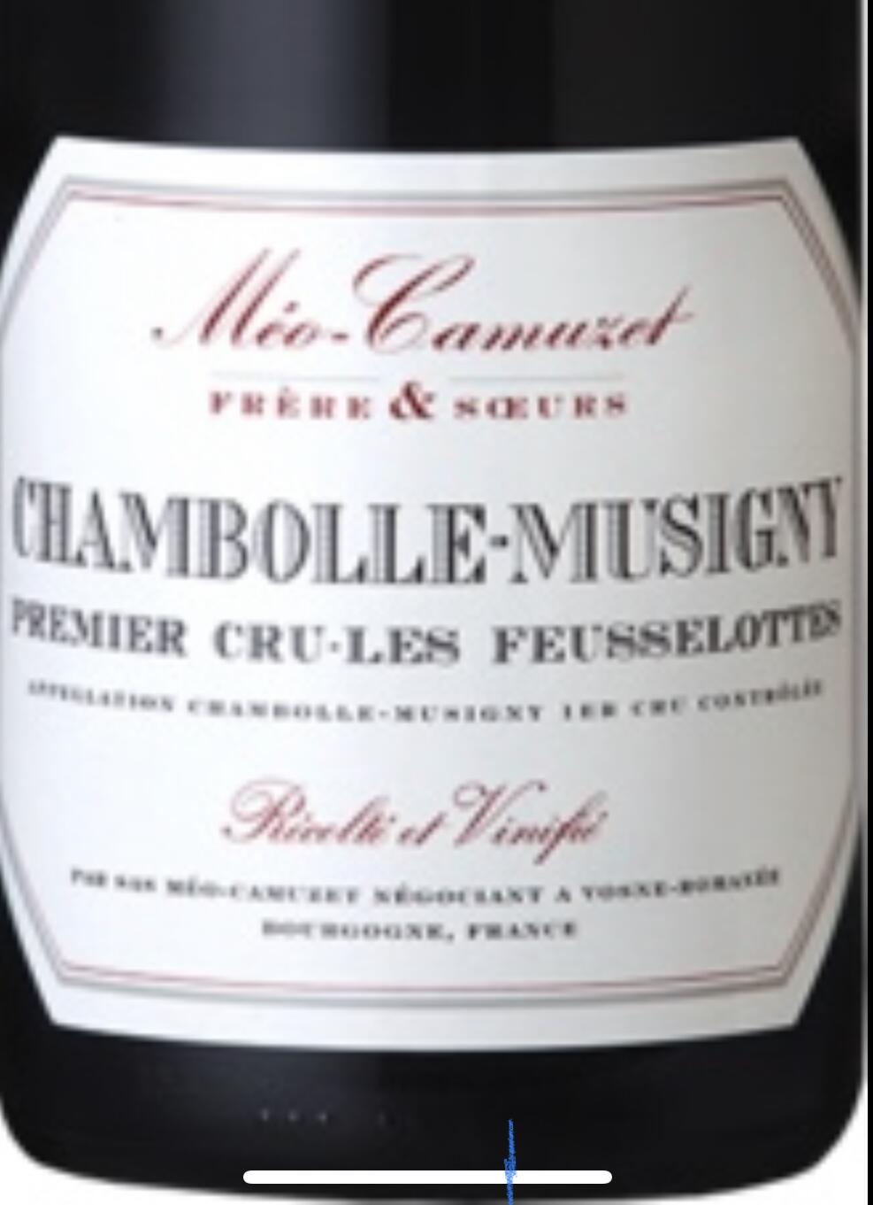 Chambolle-Musigny 1er Cru "Les Feusselottes"